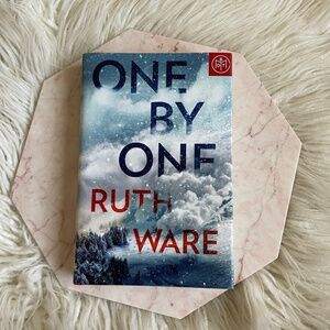 One By One by Ruth Ware BOTM Hardcover Book